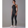 Гладкий комбінізон Leggings Body Crop T-shirt model 56 (NERO) Гладкий комбінізон Leggings Body Crop T-shirt model 56 (NERO)